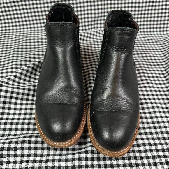 Red Wing Shoe 3461 Carol Black Leather Almond Low Ankle Boot Women's Size 5.5 - Picture 2 of 6